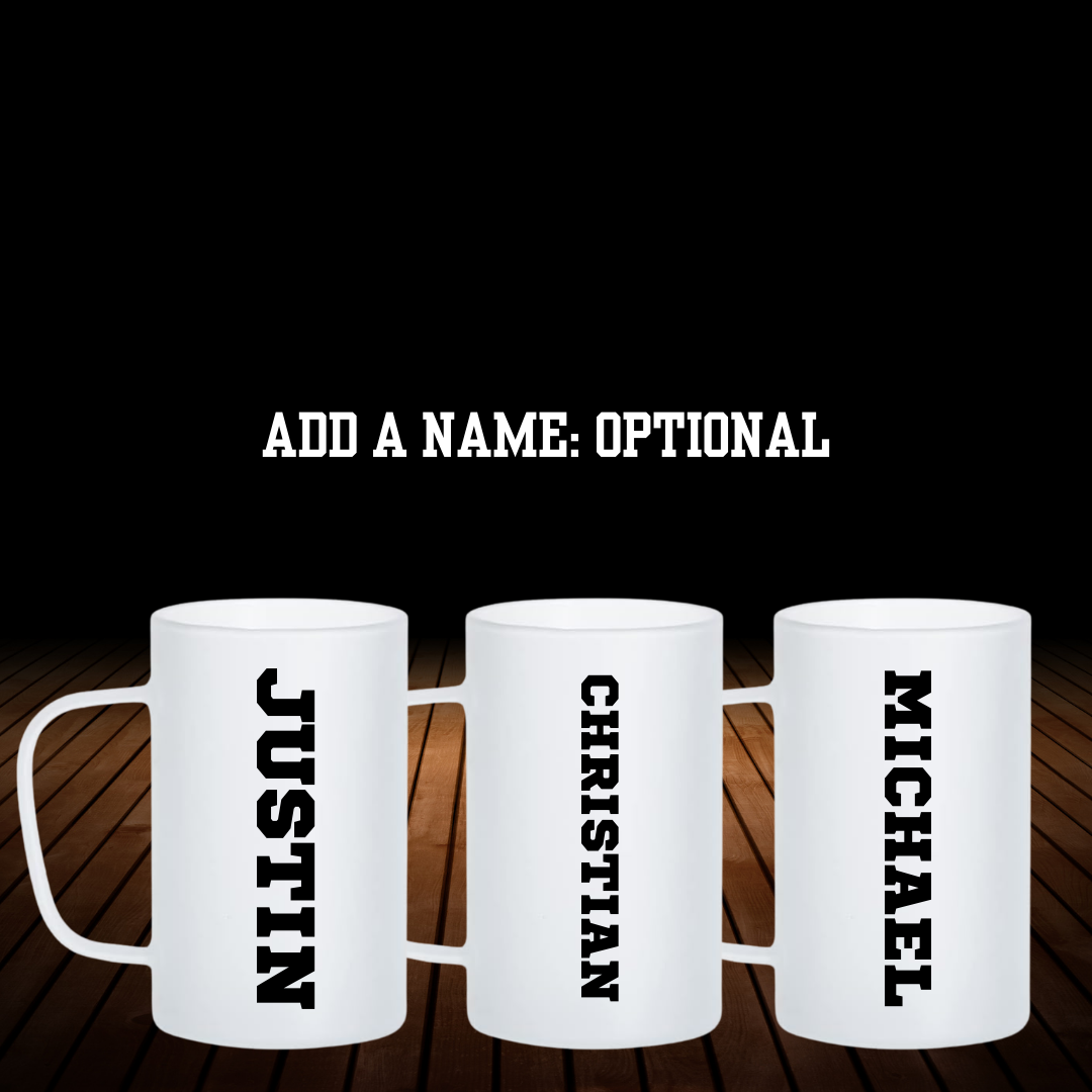 Frosted Glass Mug for Dads Collection