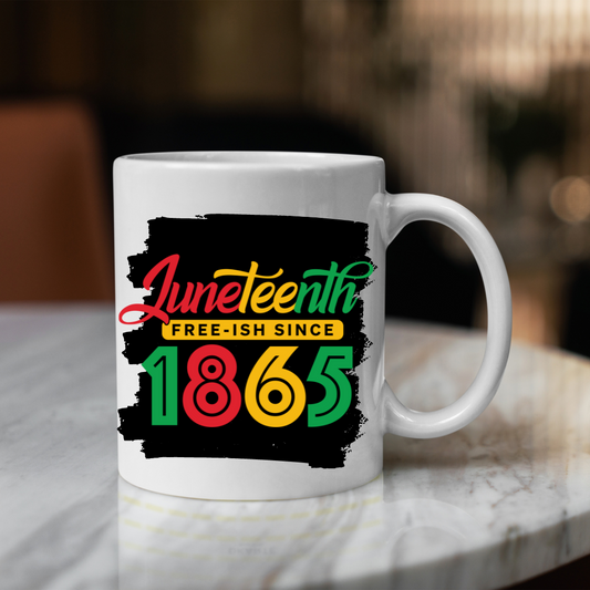 Juneteenth Celebration Ceramic Mug Collection - 15 oz Commemorative Mugs