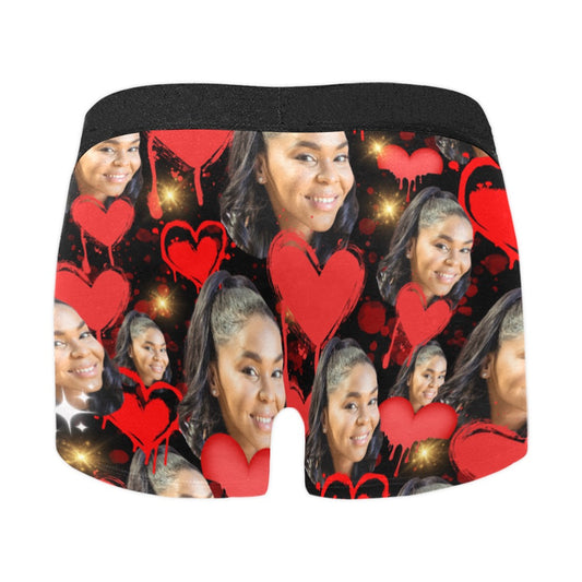 Memorable Comfort: Custom Photo Collage Boxer Briefs