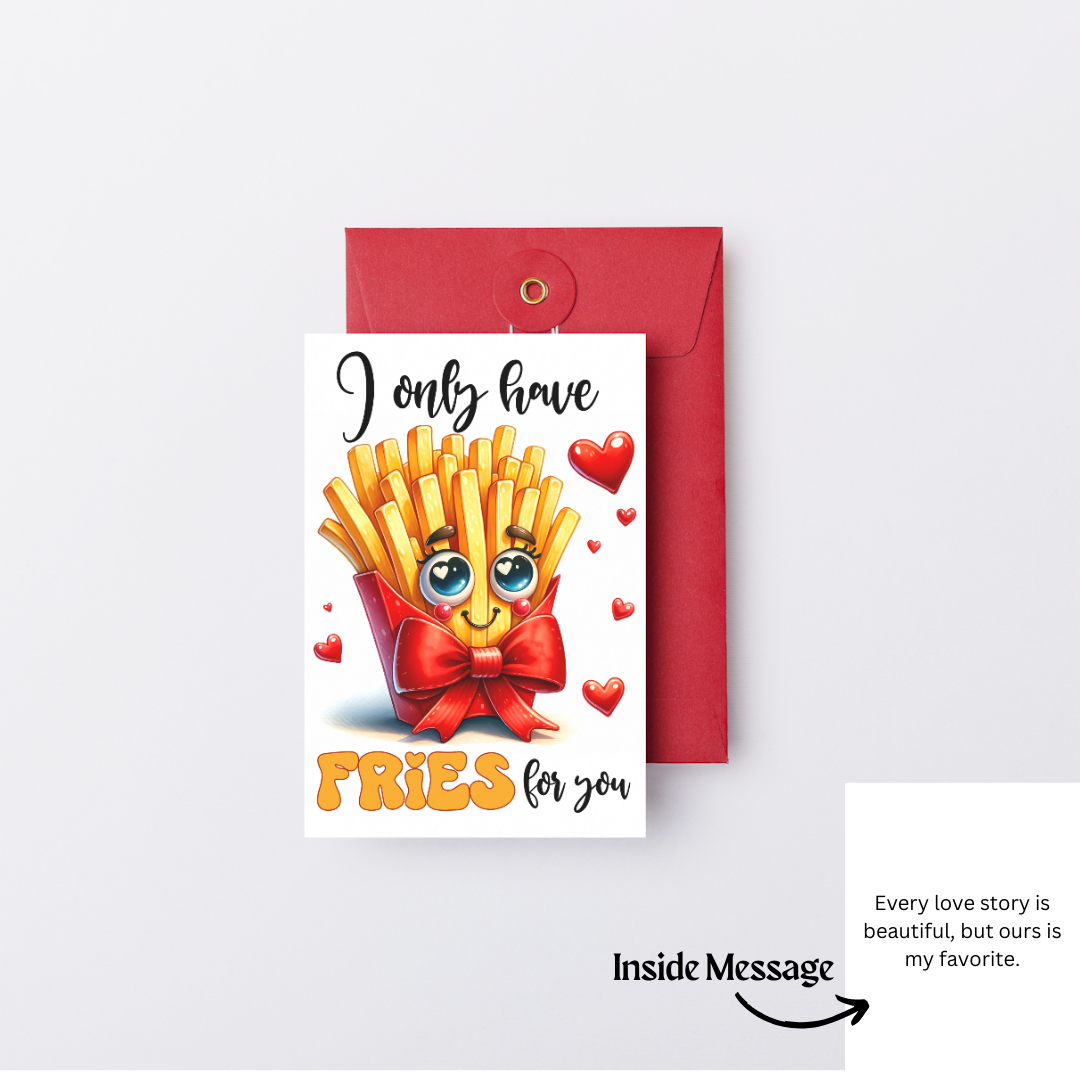 Love Bites: Hilarious Food-Themed Valentine’s Day Greeting Card Collection
