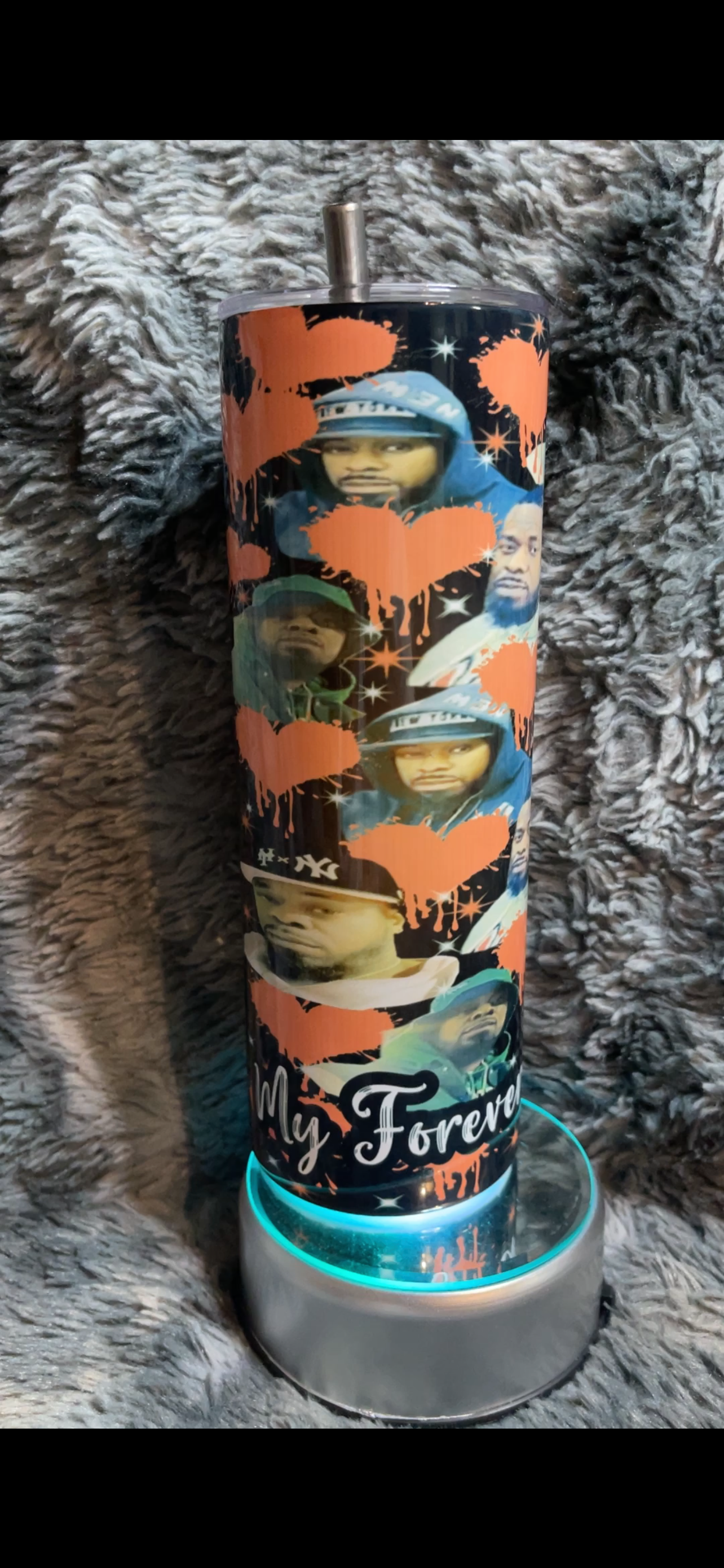 Love in Every Sip: Customizable Valentine’s 20oz Stainless Steel Tumbler