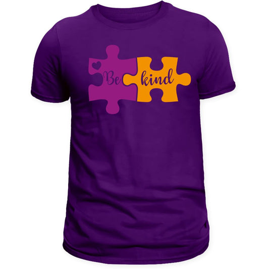 Autism Awareness Shirts-Be Kind Puzzle- Autism Apparel
