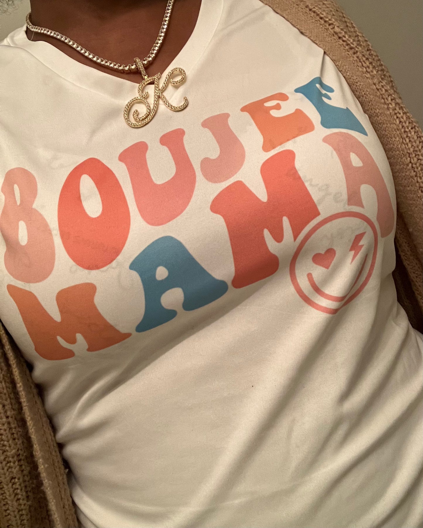 Boujee MaMa V-neck Tee