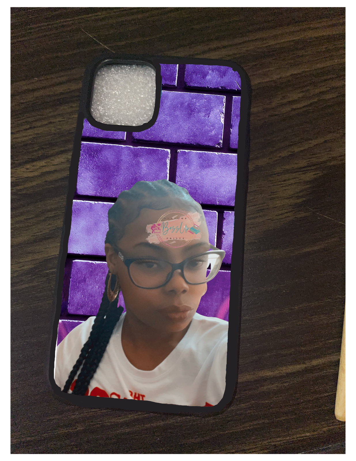 Custom Phone Case- Brick Background - BozzUp Kustomz