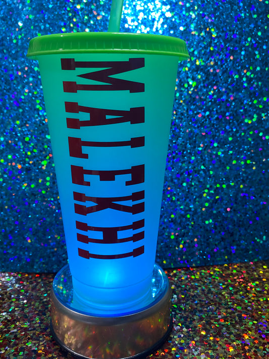 Color Changing Personalized Tumbler