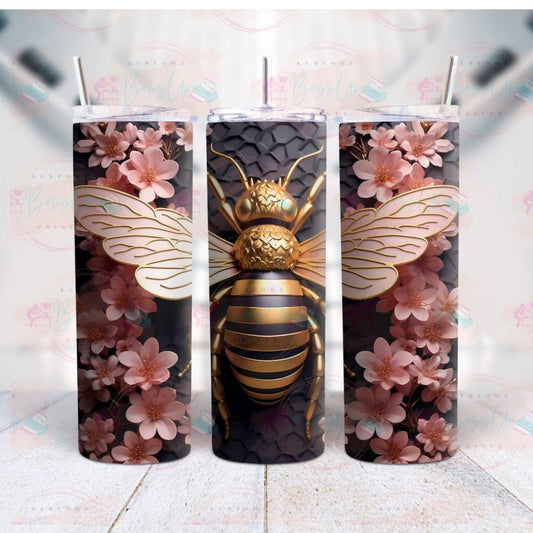 3D Bee Lovin' Tumblers - BozzUp Kustomz