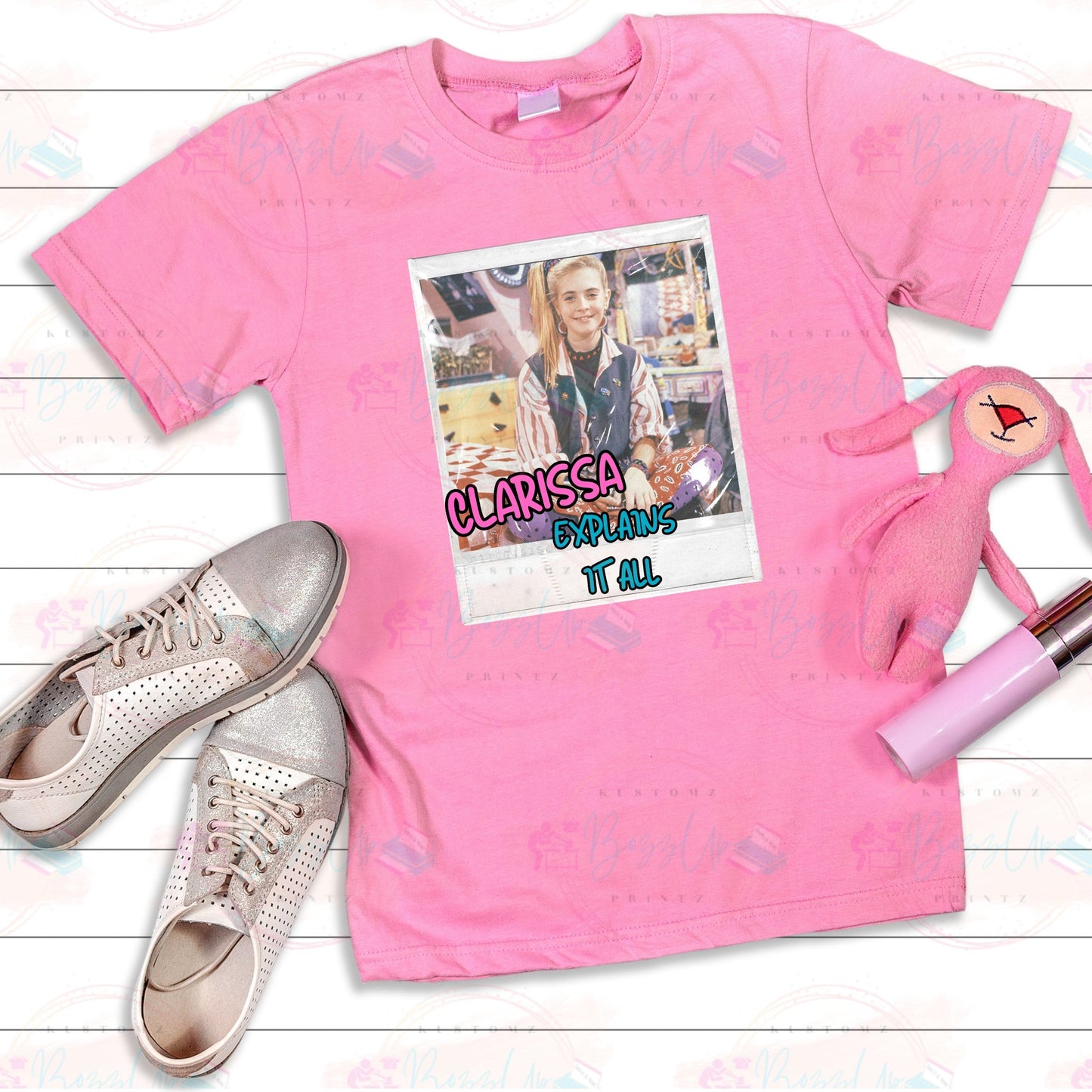 90's Nostalgic Tee- Clarissa - BozzUp Kustomz