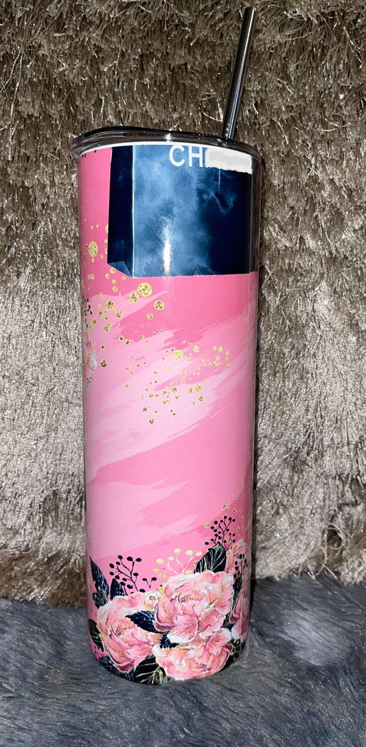 Black Bag in Pink Tumbler - BozzUp Kustomz