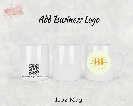 Business Logo Mugs-basic - BozzUp Kustomz