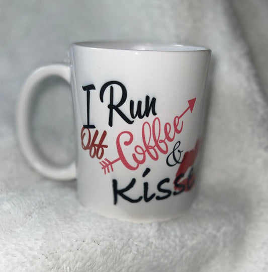 Coffee & Kisses Mug - BozzUp Kustomz