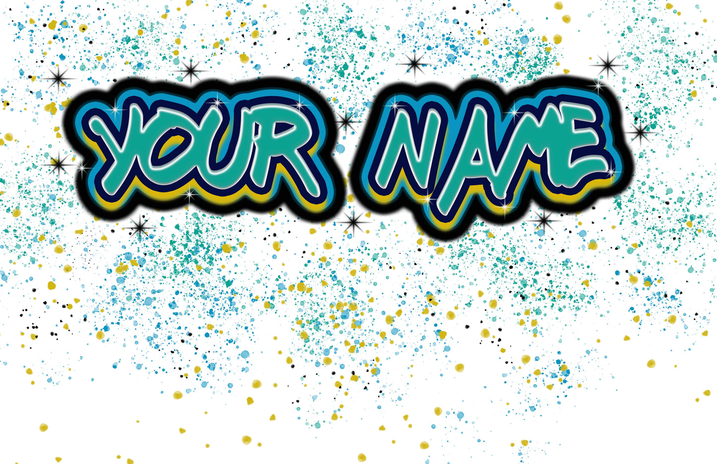 Custom Graffiti Style Throw Pillow - BozzUp Kustomz