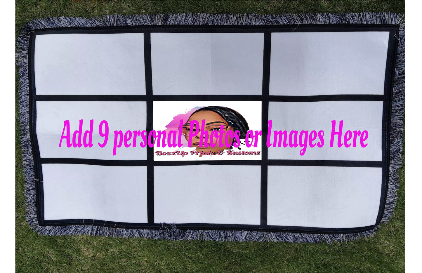 Customizable 9 Panel Rug - BozzUp Kustomz