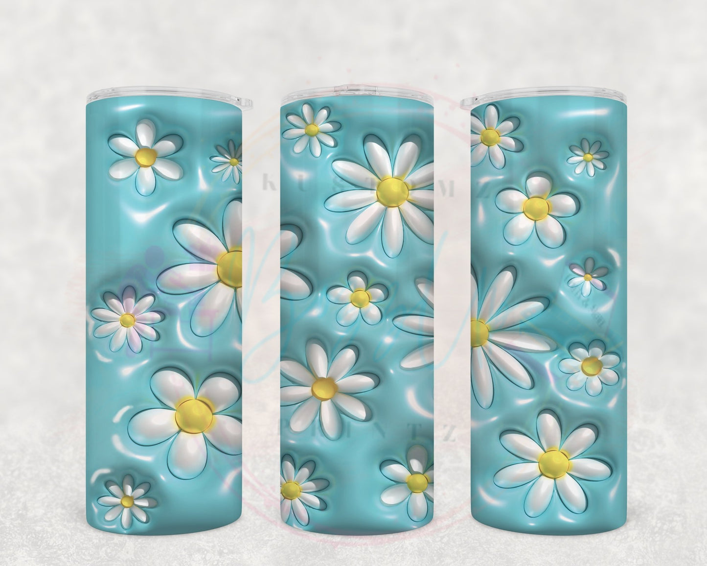 Daisy Dreamz Drinking Tumbler - BozzUp Kustomz