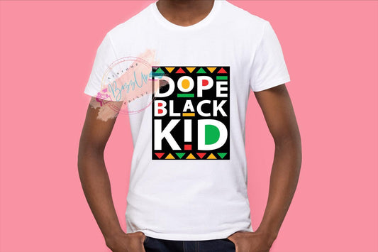 Dope Black Kid T-Shirt - BozzUp Kustomz