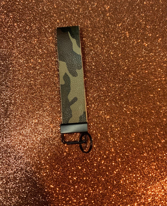 Faux Leather Keychain Fob - BozzUp Kustomz