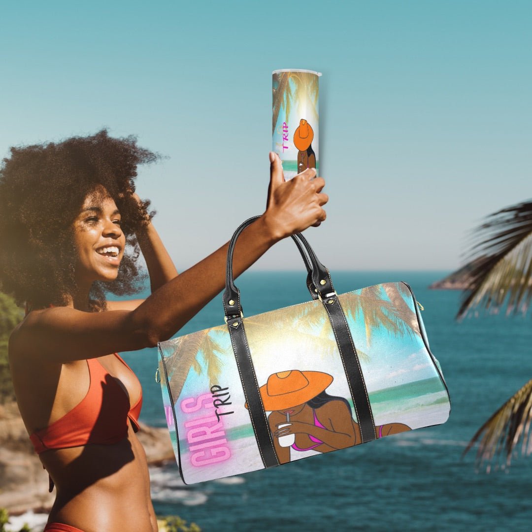 Girls Trip Travel/Duffle Bag- Beach Vibes - BozzUp Kustomz