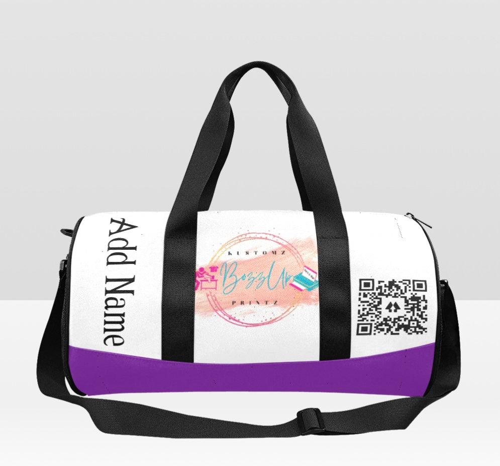 Gym/Travel Duffle Bag with Branding - BozzUp Kustomz
