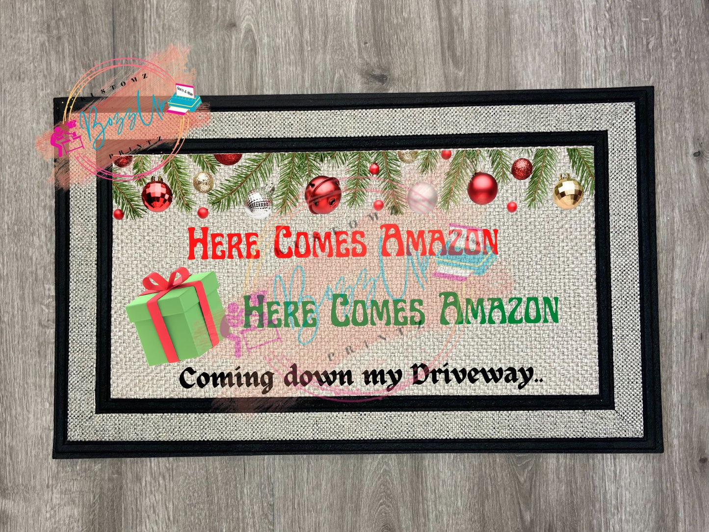 Here comes Amazon Door Mats - BozzUp Kustomz