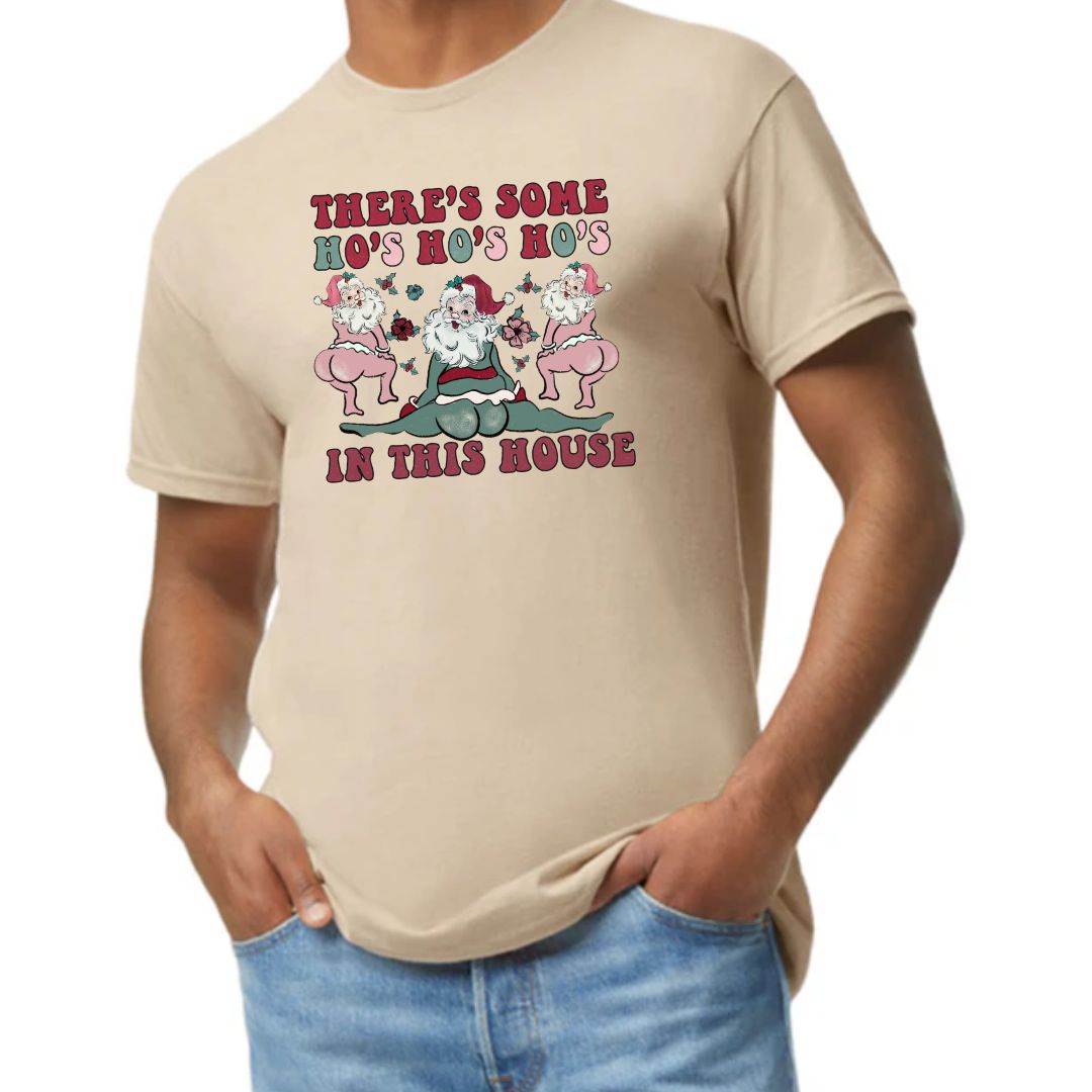 Ho's In This House- Christmas Shirts - BozzUp Kustomz