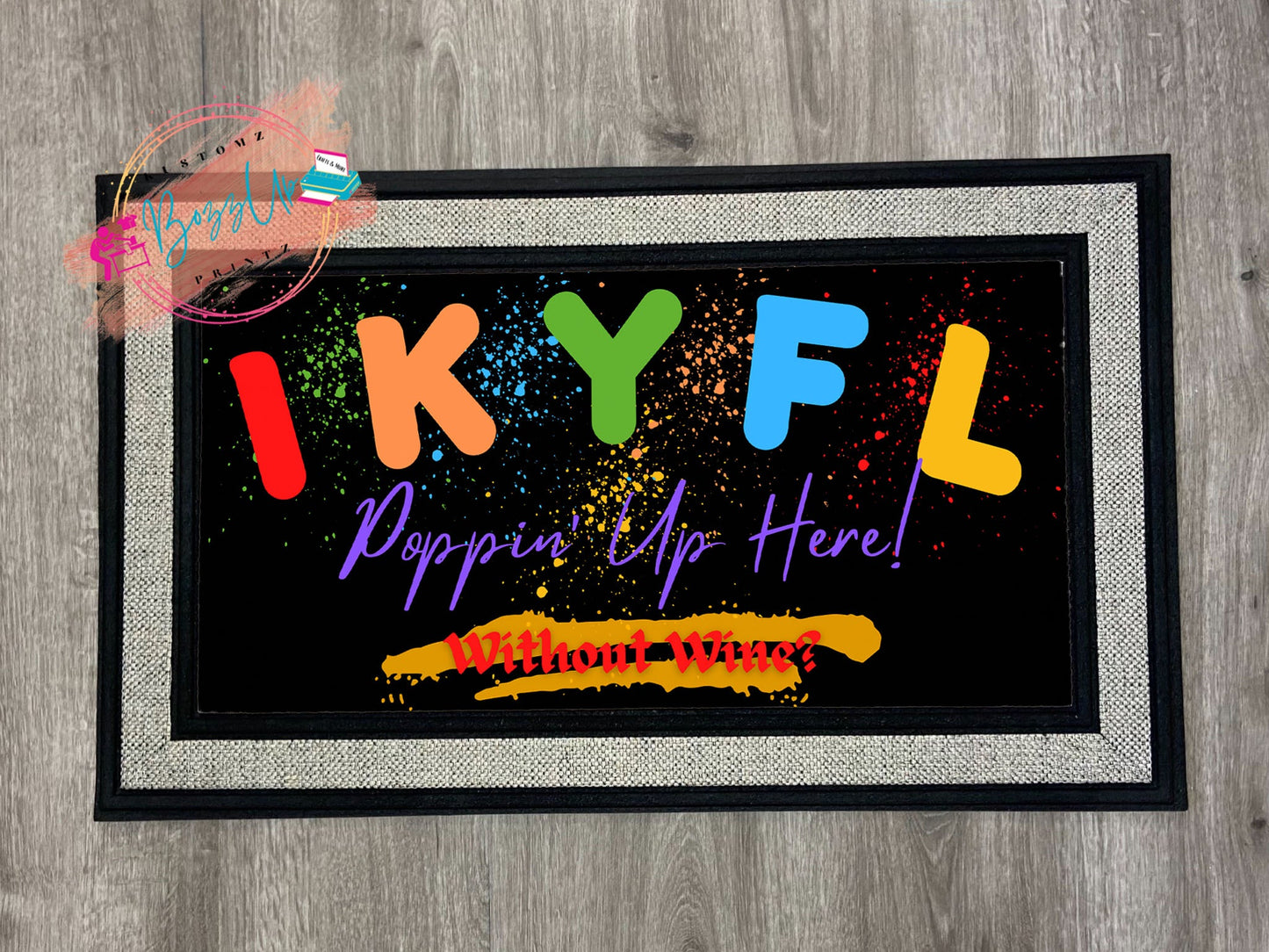 IKYFL Door Mat - BozzUp Kustomz