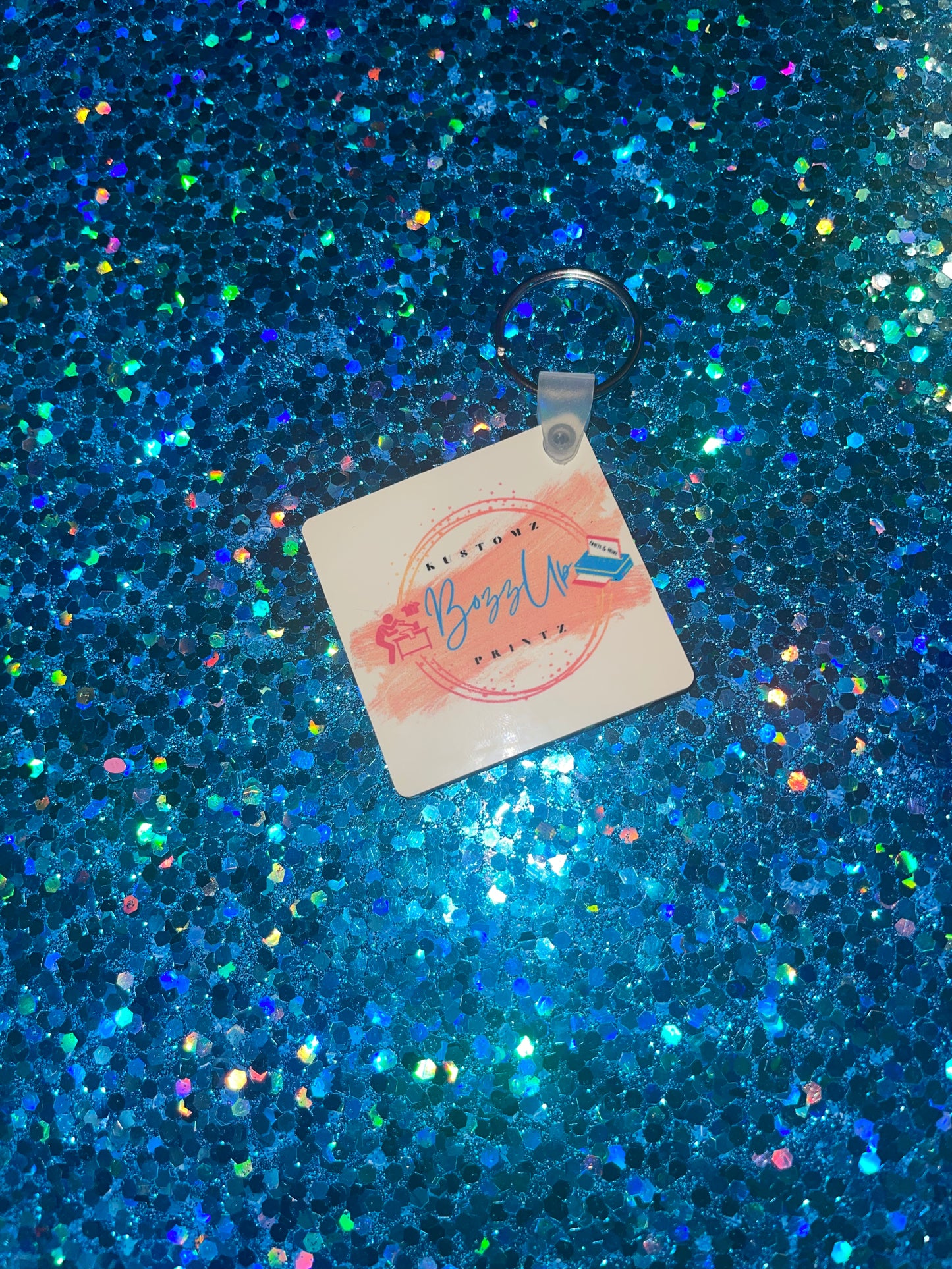 QRC branding keychans Set of 2 - BozzUp Kustomz