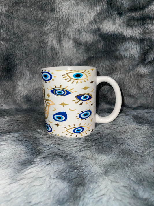 Evil Eye ceramic mug - BozzUp Kustomz