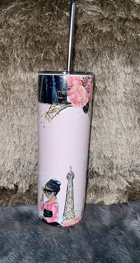 Melanin Girl in Paris - BozzUp Kustomz