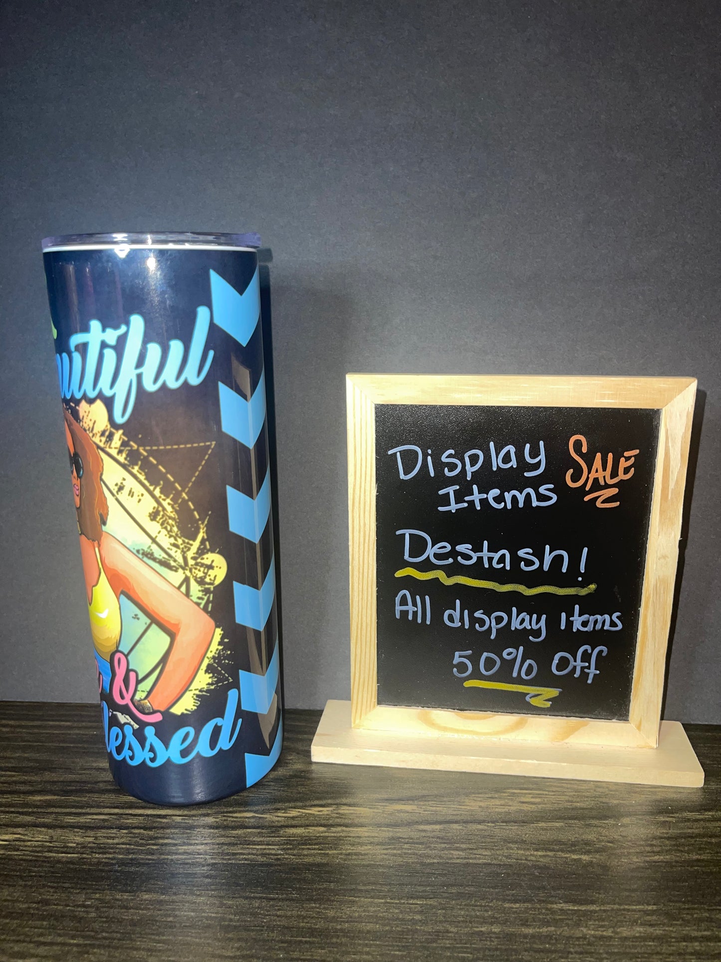 Display Tumbler 11- Destash