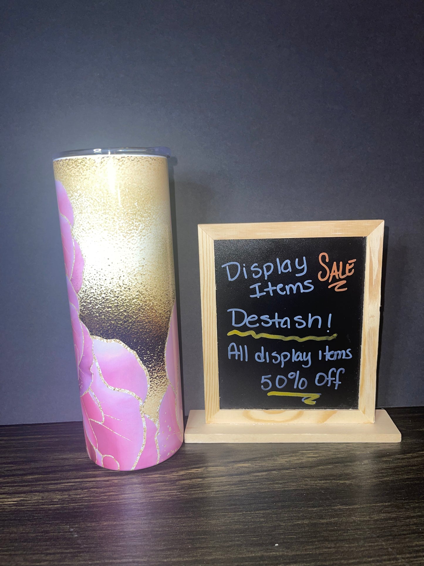 Display Tumbler 6- Destash