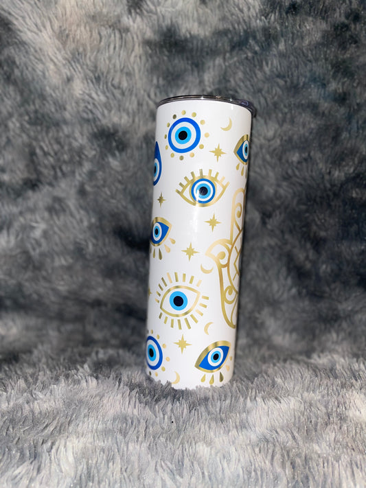 Evil Eye Tumbler - BozzUp Kustomz
