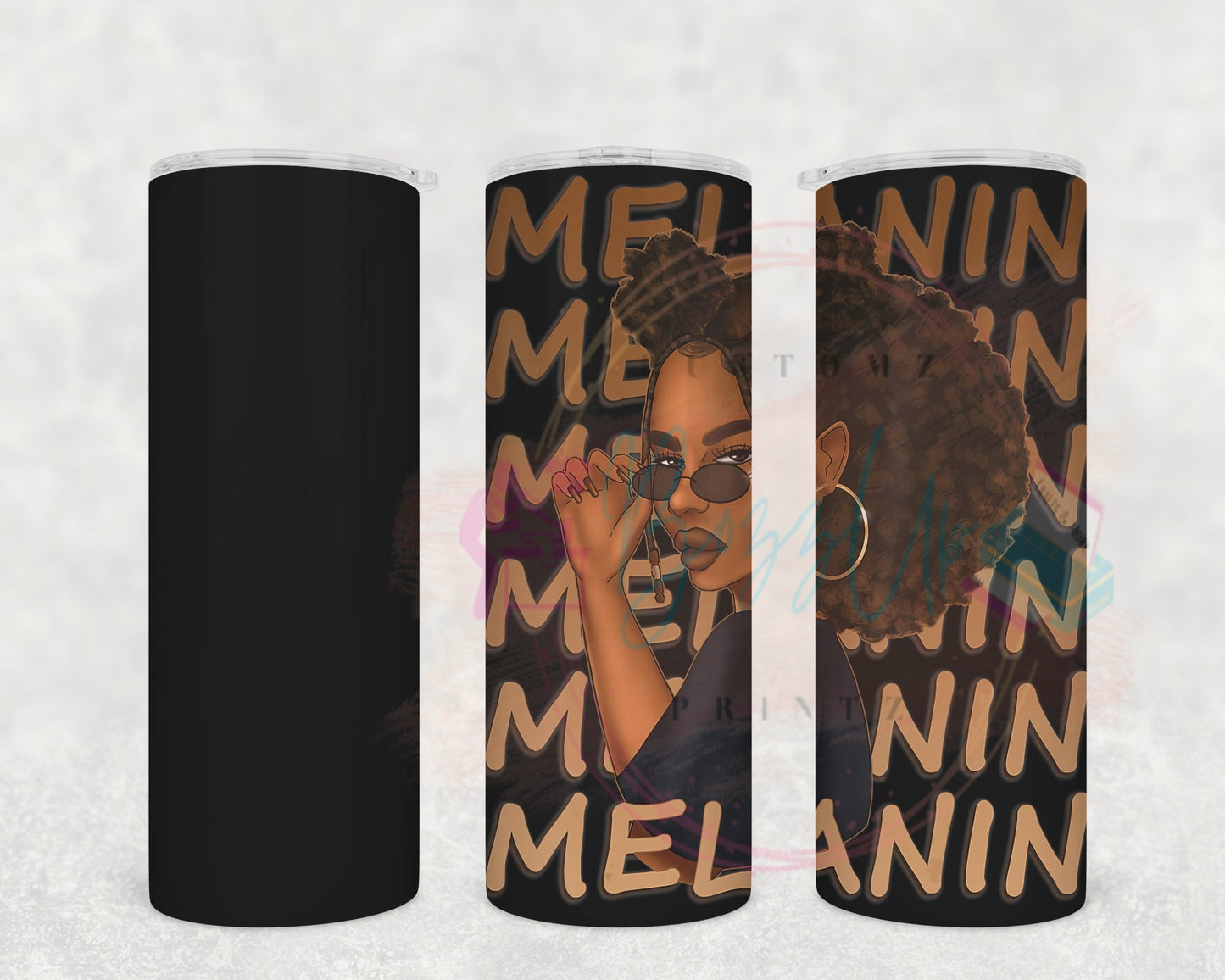 Melanin Girl Tumbler