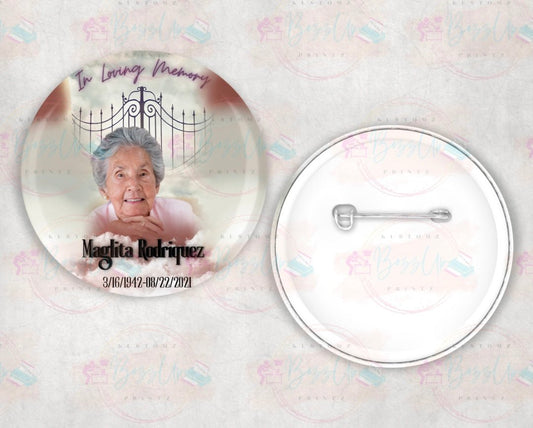 Memorial Button Pins - BozzUp Kustomz