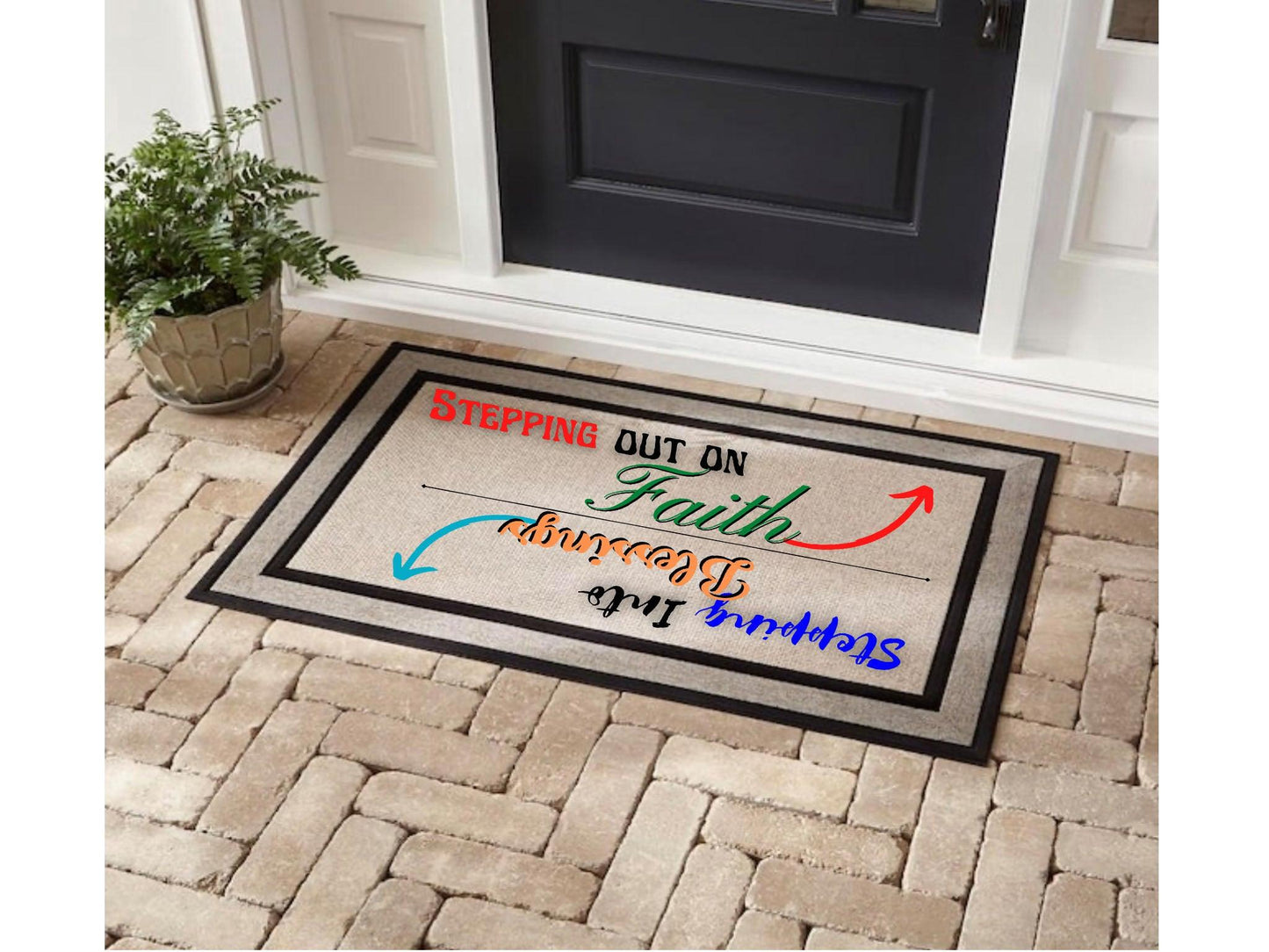 Stepping out/into Door Mat - BozzUp Kustomz
