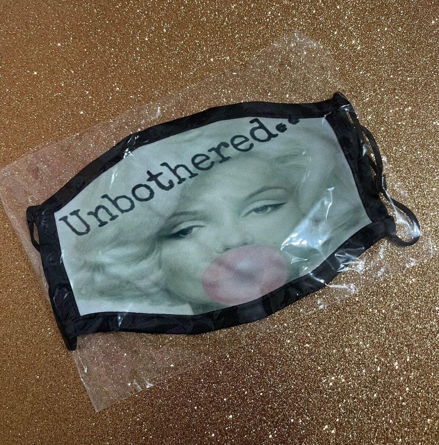 Unbothered Monroe Face Mask - BozzUp Kustomz
