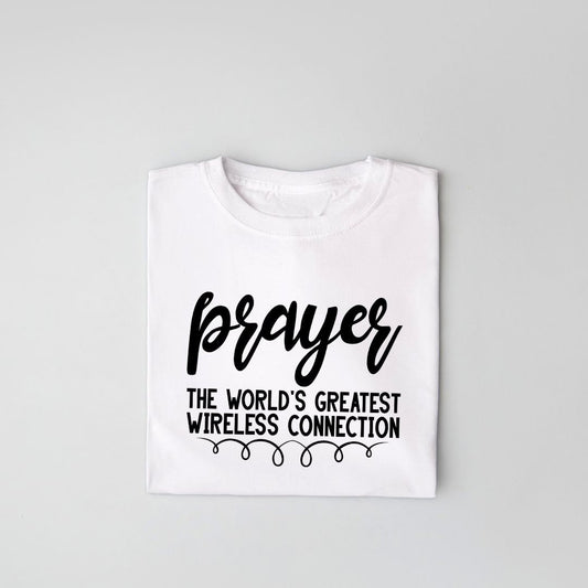 Wireless Prayer T shirt - BozzUp Kustomz