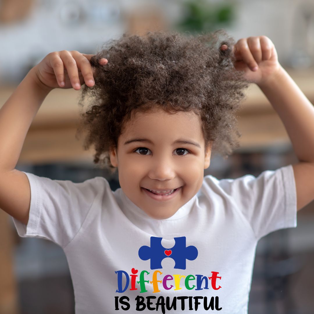 Autism Awareness Shirts-Different is Beautiful- Autism Apparel