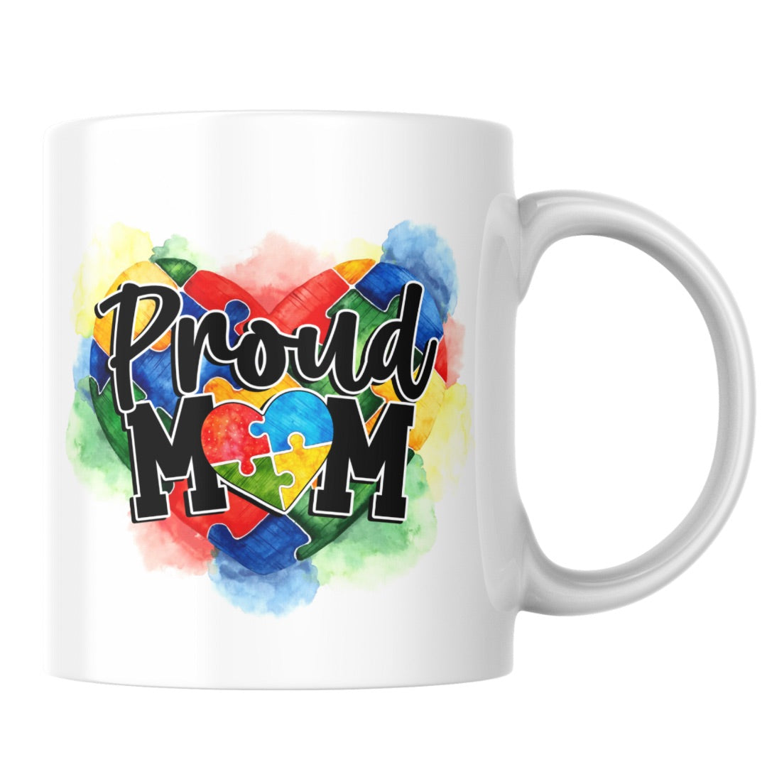 Autism Awareness Mugs- Neurodiversity Mugs- Mug Options for Autism Acceptance