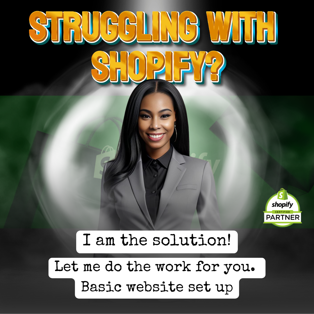 Shopify Basic Setup Service