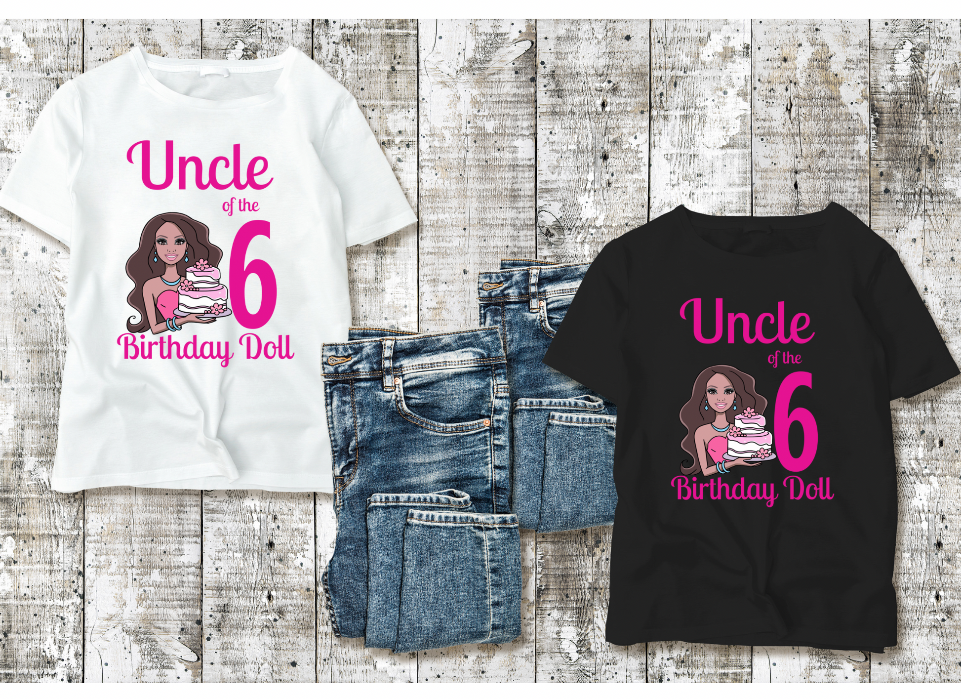 Custom Party T-shirts- Basic Design - BozzUp Kustomz