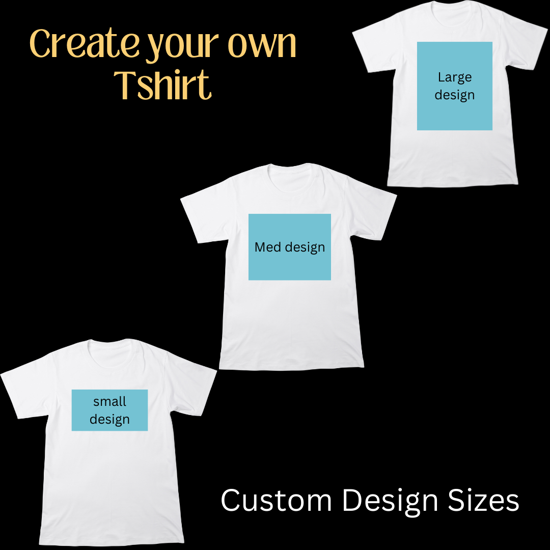 Custom Creations: Design-Your-Own T-Shirt - Personalized with Your Photo, Text, and Colors!