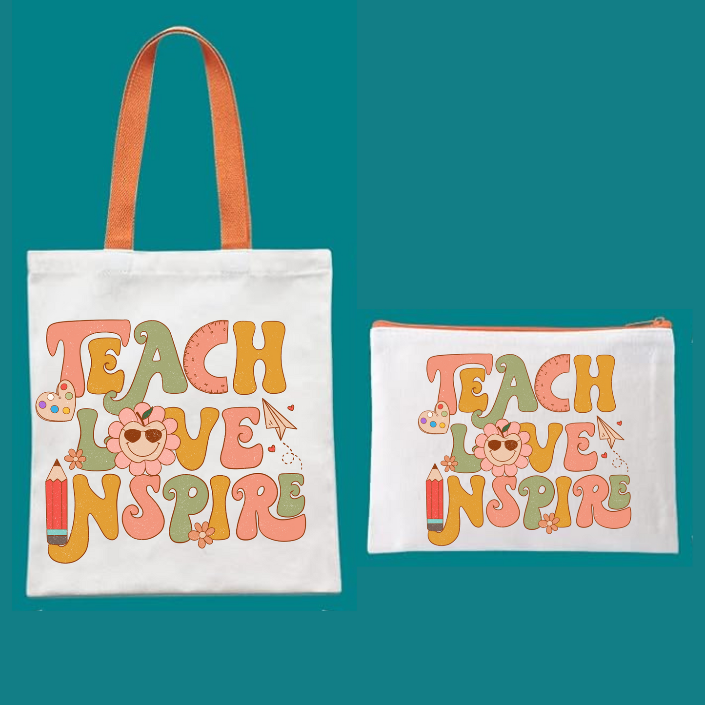 Tote Bag and Pouch outlets Set