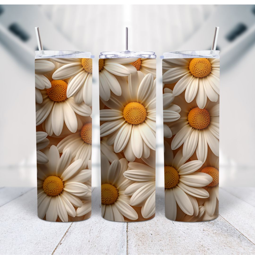 3D Floral- Tumbler Collection - BozzUp Kustomz