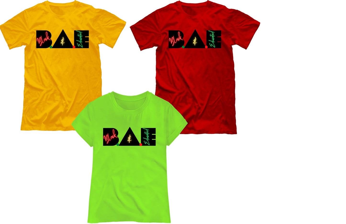 B.A.E- Black & Educated Tees - BozzUp Kustomz