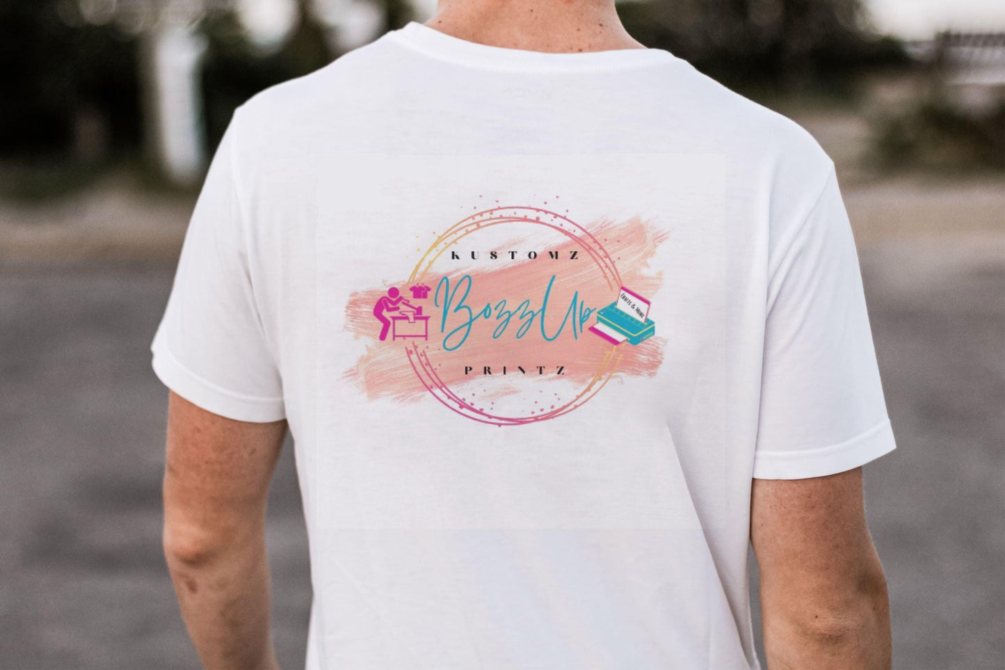 Business logo Tshirts - BozzUp Kustomz