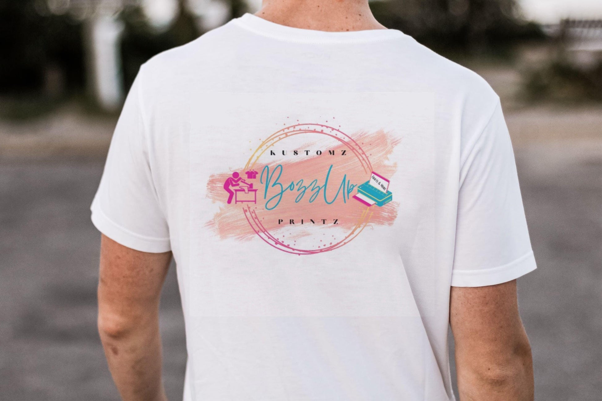 Business logo Tshirts - BozzUp Kustomz