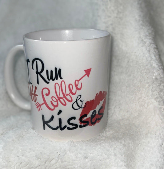 Coffee & Kisses Mug - BozzUp Kustomz