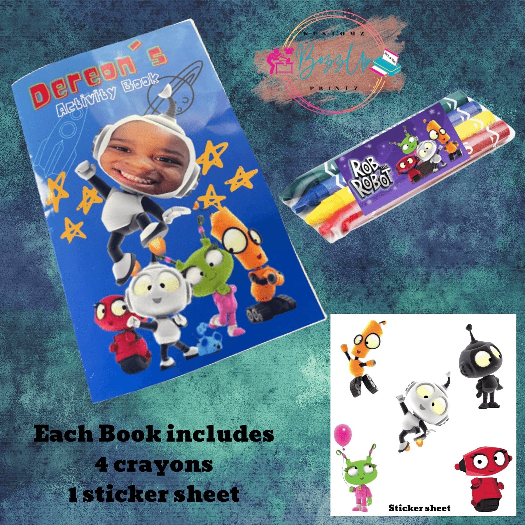 Custom Activity Books - BozzUp Kustomz