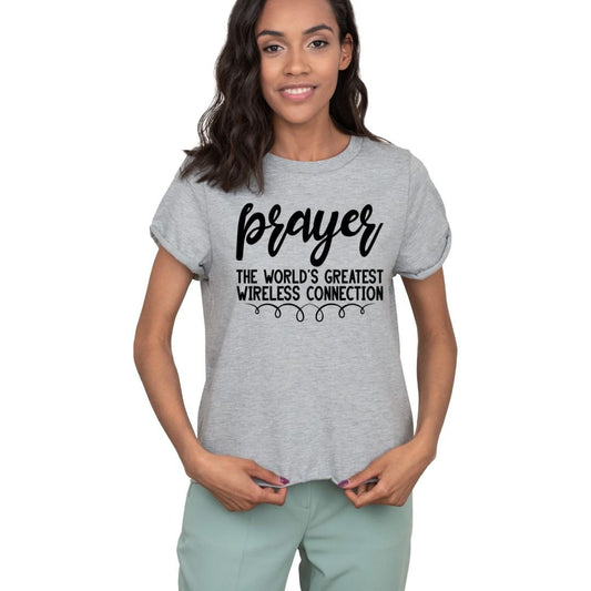 Wireless Prayer T shirt - BozzUp Kustomz