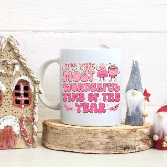 Wonderful Time- Holiday Mug - BozzUp Kustomz